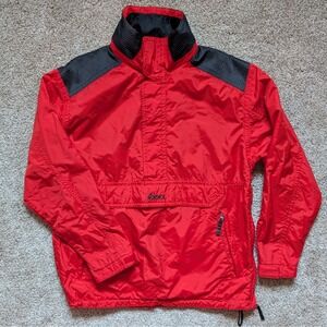 VTG Nordica Mens S Oversized Nylon Half Zip Hiking Snow Outdoor Pull Over